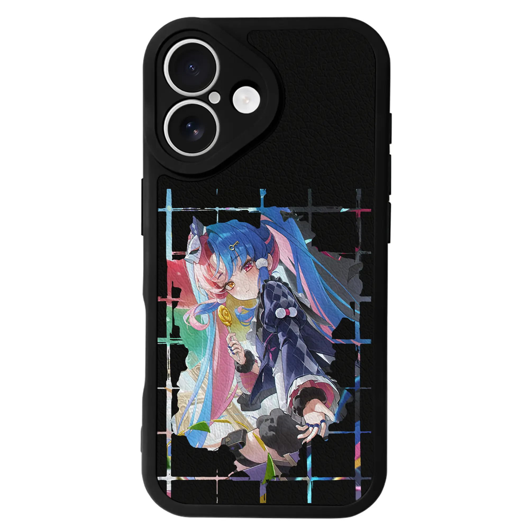 鳴潮 グッズ ロココ - IPhone 16シリーズ対応 ・ シリコンスマホケース ・ レザー調 ・ 高精度フィット ・ 耐衝撃 ・ ワイヤレス充電対応 ・ 精密カット